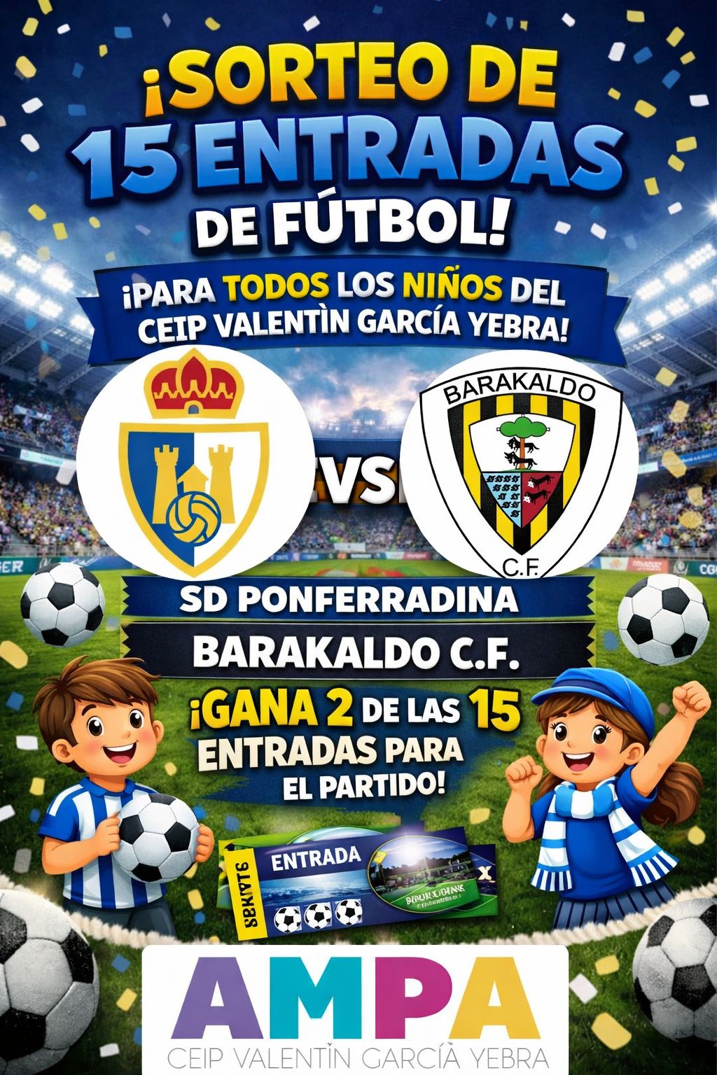 Foto de ¡SORTEO DE ENTRADAS DE FÚTBOL!