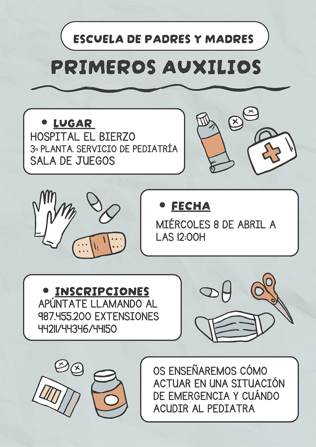 Foto de Taller de Primeros Auxilios