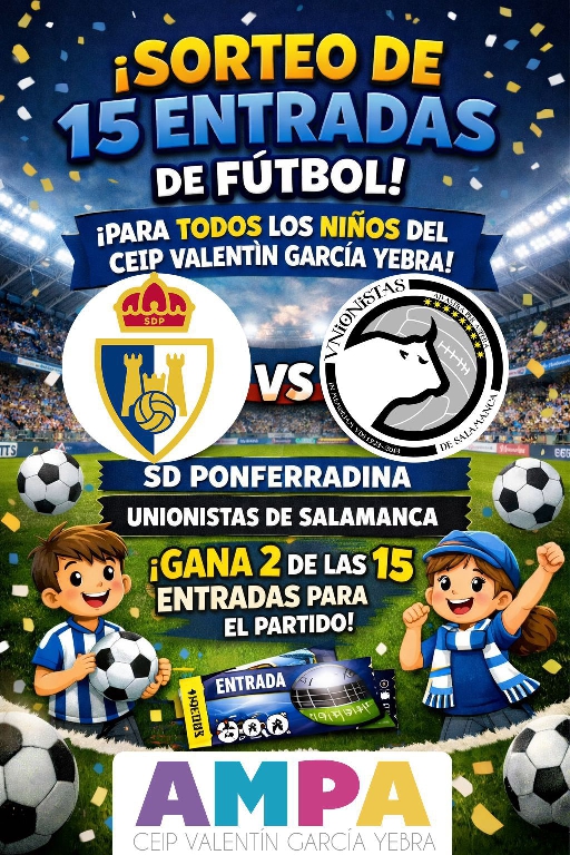 Foto de ¡SORTEO DE ENTRADAS DE FÚTBOL!