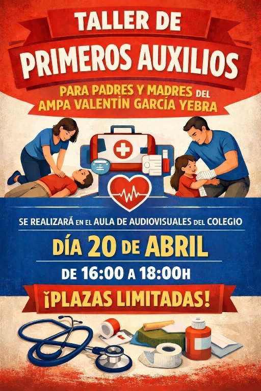 Foto de Taller de Primeros Auxilios para padres y madres
