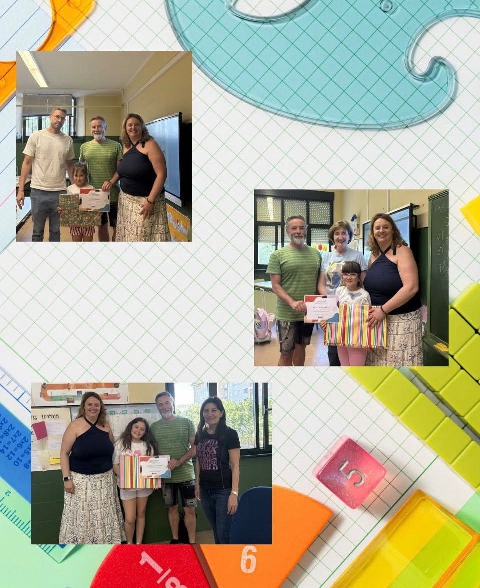 Foto de Entrega premios concurso dibujo de la agenda